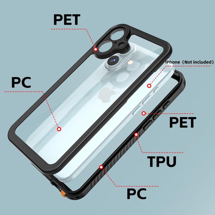Produktbild Redpepper Wasserdichte Schutzhülle IP68 (Apple iPhone 16 Plus)