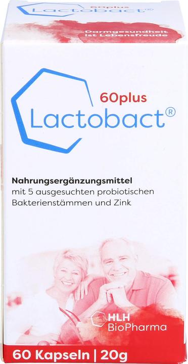 Image du produit Lactobact Capsule 60plus (60 pièce(s), Capsules, 21 g)
