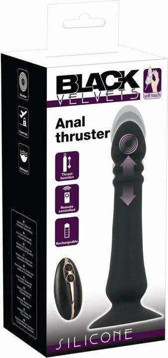 Actual product image Black Velvets Anal Thruster