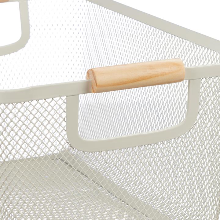 Image du produit Relaxdays Panier en fil métallique (1 x, 37 x 22.5 x 16.5 cm)