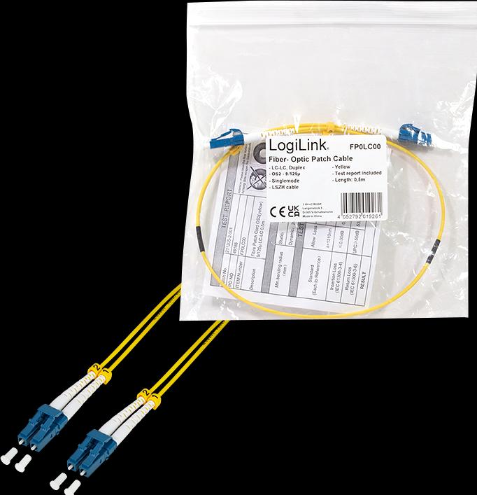 Actual product image LogiLink Network cable (CAT6, 0.50 m)