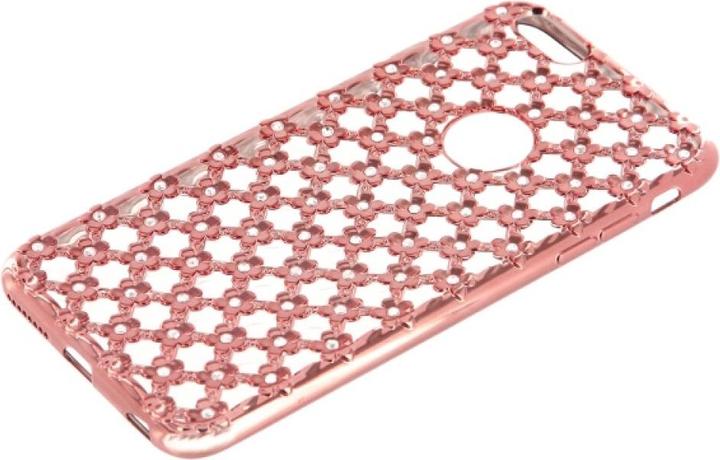 Immagine prodotto NoName Custodia in silicone Diamante Iphone 6 Plus rosa (Apple iPhone 6 Plus)