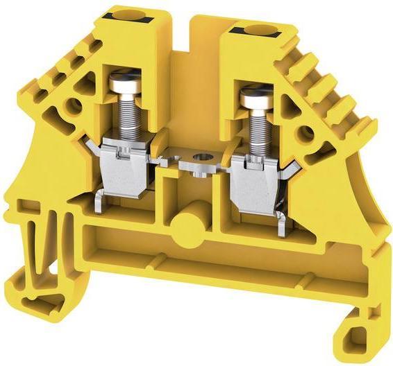 Actual product image Weidmüller WDU 2.5N GE/SW 2429780000 1 pc.