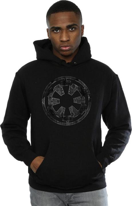 Immagine prodotto Star Wars Galactic Empire Plans Felpa con Cappuccio Uomo (3XL)