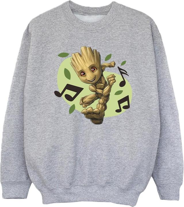 Produktbild Guardians Of The Galaxy Groot Musical Notes Sweatshirt Mädchen (152, 158)