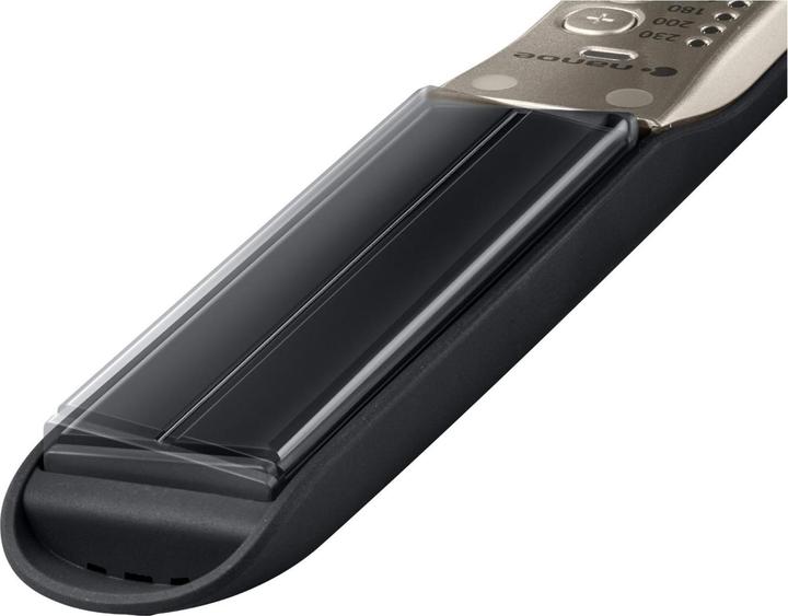 Produktbild Panasonic Haarglätter EH-HS0E-K825 Nanoe Anzahl Temperaturstufen 5, Ionenfunktion, Temperatur (max) 230 °C, Sc (Glätteisen)