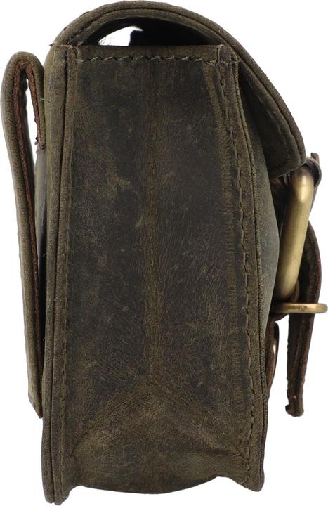 Greenburry Vintage Gürteltasche Leder 13 cm