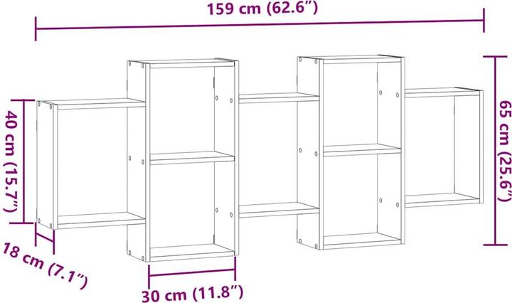Immagine prodotto VidaXL Nicolas (159 x 18 x 65 cm)
