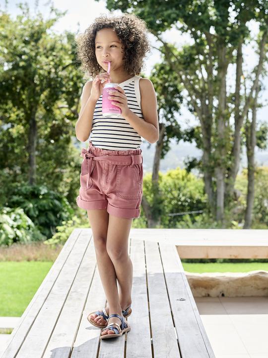 Produktbild Vertbaudet Mädchen Paperbag-Shorts (92)