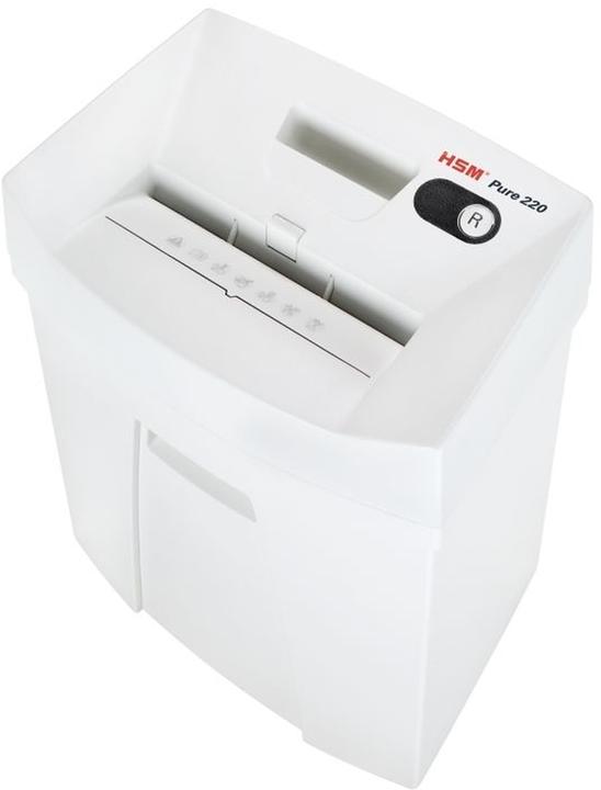 Image du produit HSM Broyeur Pure 2320111 blanc 220/3,9mm (Coupe droite)