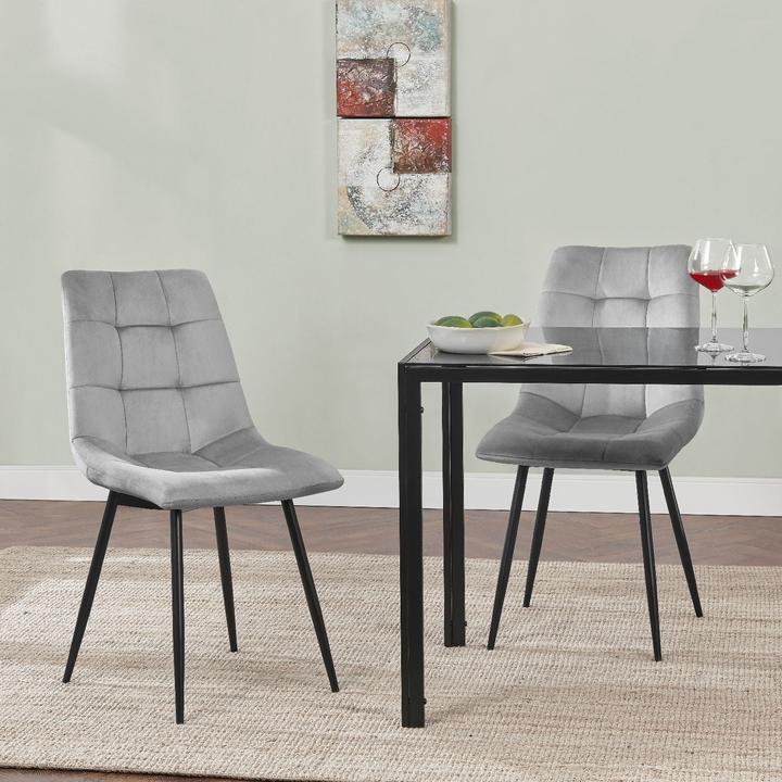 Image du produit Juskys Esszimmerstuhl Blanca Set