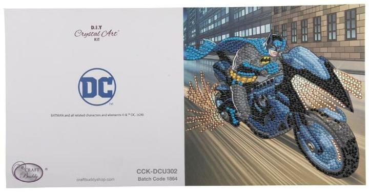 Produktbild Craft Buddy Batman, 18x18cm Crystal Art Card