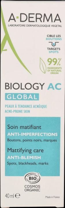 Produktbild A-Derma BIOLOGY AC Global Creme unreine Haut Creme (40 ml, Tagescreme)