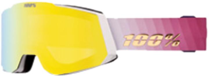 Actual product image 100% SNOWCRAFT HiPER Goggle Turbine