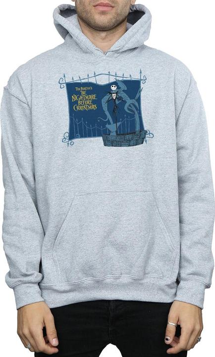 Immagine prodotto Disney Nightmare Before Christmas Jack And The Well Felpa con Cappuccio Uomo (XXL)