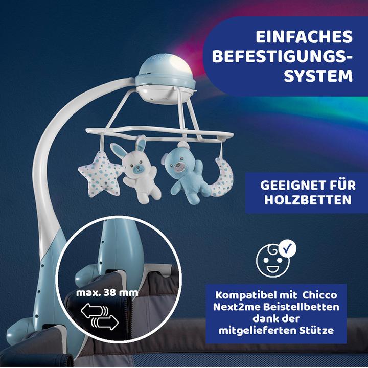 Produktbild Chicco Regenbogen Mobile 3-in-1 Blau