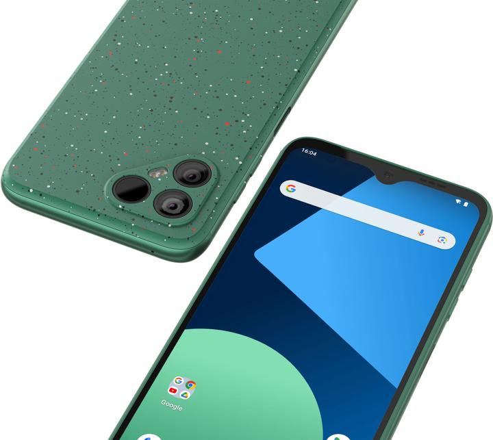 Produktbild Fairphone 4 (256 GB, Green Speckled, 6.30", SIM + eSIM, 48 Mpx, 5G)