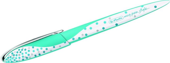 Actual product image Herlitz Fountain pen my.pen style Nicewriter Frozen Glam 1 piece (Blue, White, 1 x)