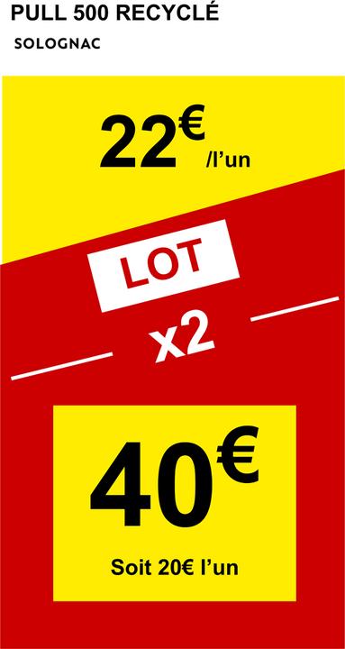 Actual product image Solognac REC 500 (3XL)