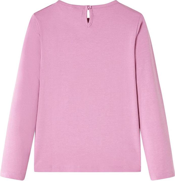 Produktbild VidaXL Kinder-Langarmshirt Dunkelrosa 92,Material: 95 % Baumwolle (92)