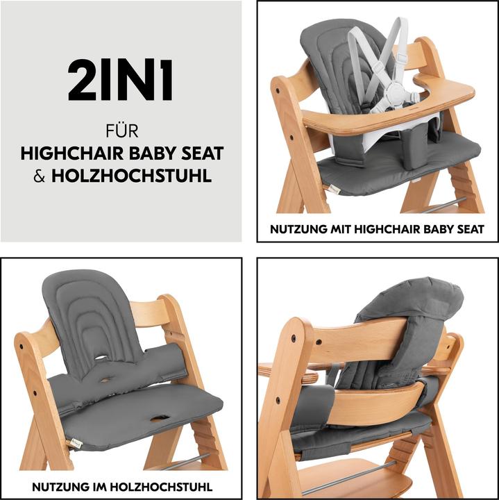Image du produit Hauck Coussin d'assise / coussin de chaise haute pour Highchair