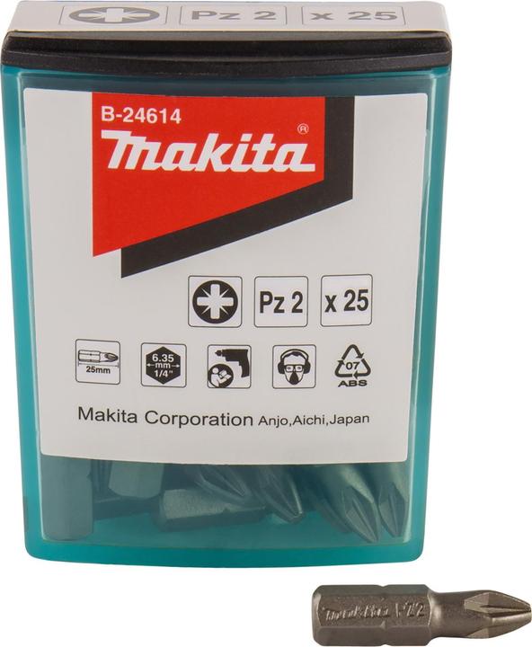 Actual product image Makita B-24614 Swivel nozzle PZ2x25mm (25) (PZ2)