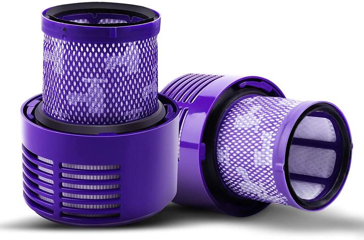 Actual product image Werkstein Replacement Hepa filter Dyson V10 / SV12 hoover set of 4