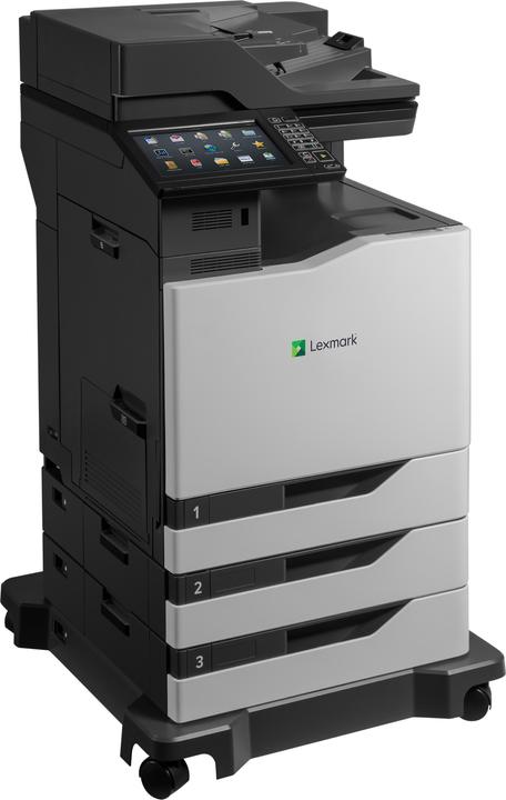 Productafbeelding Lexmark CX825dte MFP kleuren A4 Laserprinter 52ppm Duplex printen scannen kopiëren faxen (Laser, Kleur)