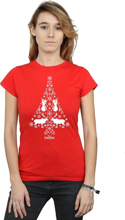 Image du produit Disney - T-shirt FROZEN CHRISTMAS TREE - Femme (XL)