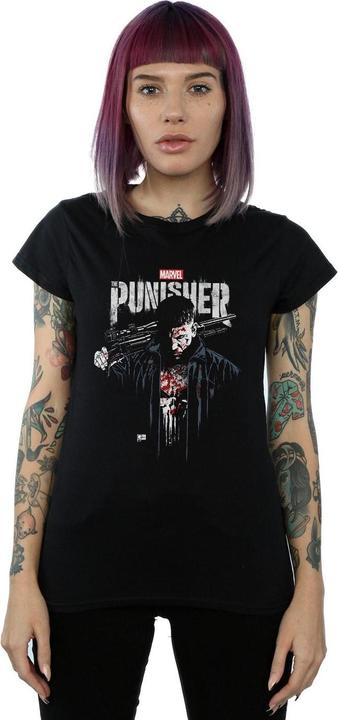 Image du produit - T-shirt THE PUNISHER TV SERIES FRANK CASTLE - Femme (S)