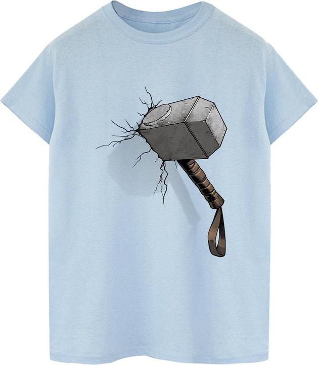 Image du produit Marvel - T-shirt THOR HAMMER CRACK - Homme (L)