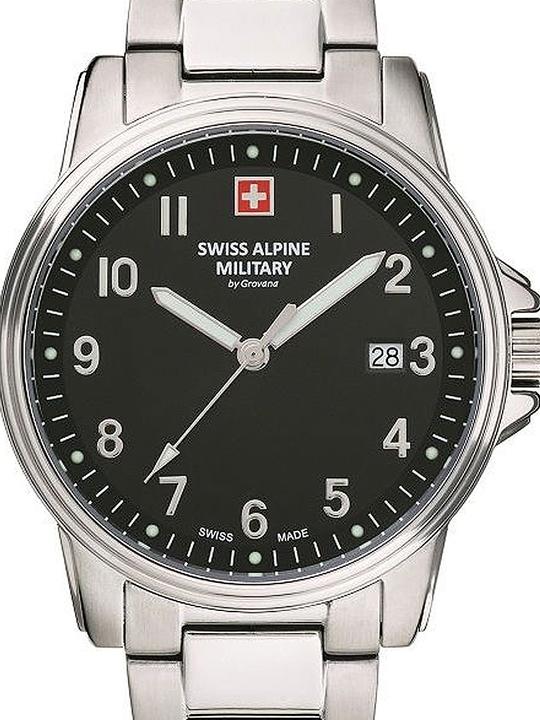 Produktbild Swiss Alpine Military 7011.1137 Herren 40mm 10ATM (Analoguhr, 40 mm)