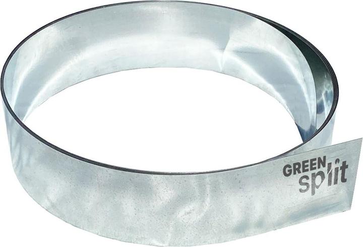 Image du produit Green Split Bande de bordure de pelouse métal alu/zinc 15 cm (1000 cm)