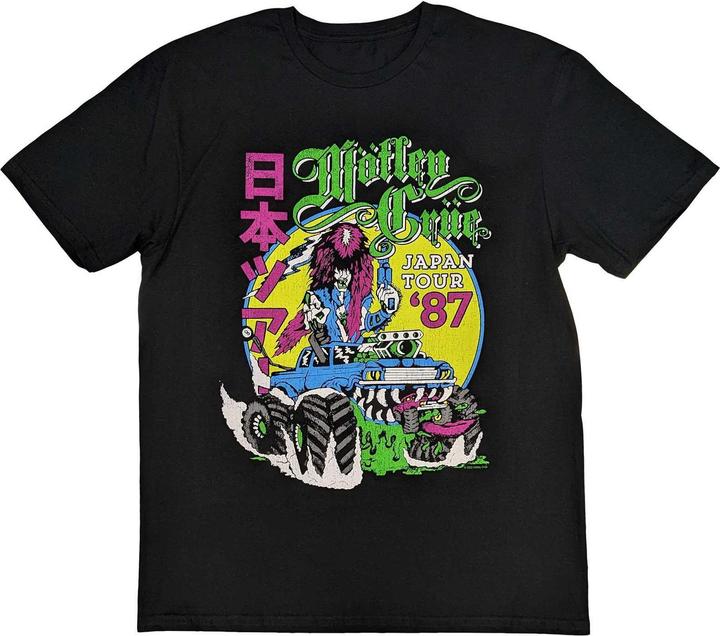 Motley Crue Girls Girls Girls Japanese Tour '87 TShirt