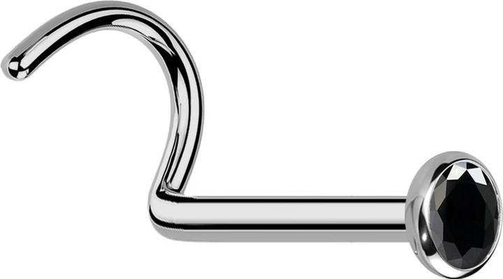 Produktbild Star Piercing Kette verdreht silber (Chirurgenstahl 316L)