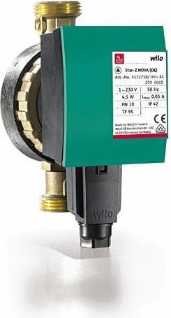 Actual product image Wilo PUMP STAR-Z NOVA (ROW) 220V (4132760)