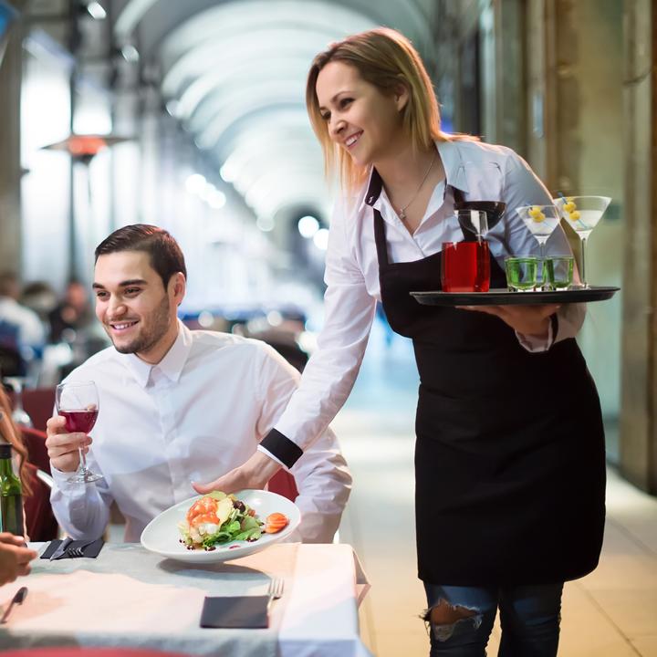 Image du produit Relaxdays Plateau restaurant et bar, service