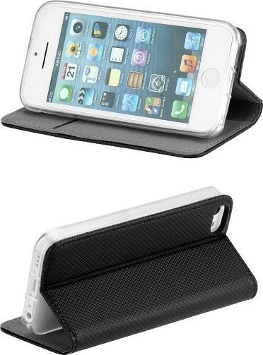 Produktbild No Name Etui Smart Magnet book Xiaomi Redmi Note 9 czarny/black (Xiaomi Redmi Note 9)