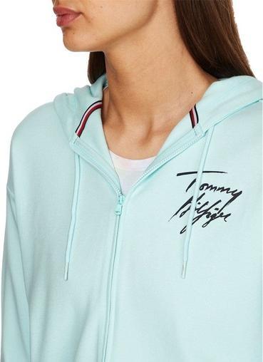 Produktbild Tommy Hilfiger Kurzer Kapuzenpullover mit Reissverschluss für Damen (XS)