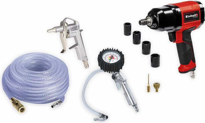 Einhell Compressoren Perslucht toebehoren set 10 stuks
