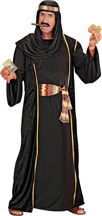 Produktbild Widmann Arabischer Scheich (Robe - Lange Weste - Gürtel - Kopftuch), XXXL (3XL)