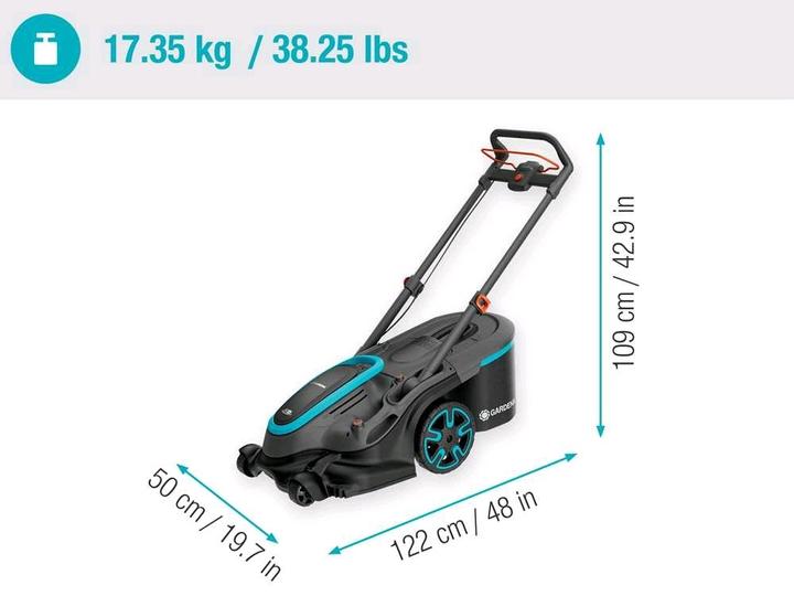 Actual product image Gardena PowerMax Duo 46/36V P4A Ready-To-Use-Set 1 (Rechargeable battery operated)