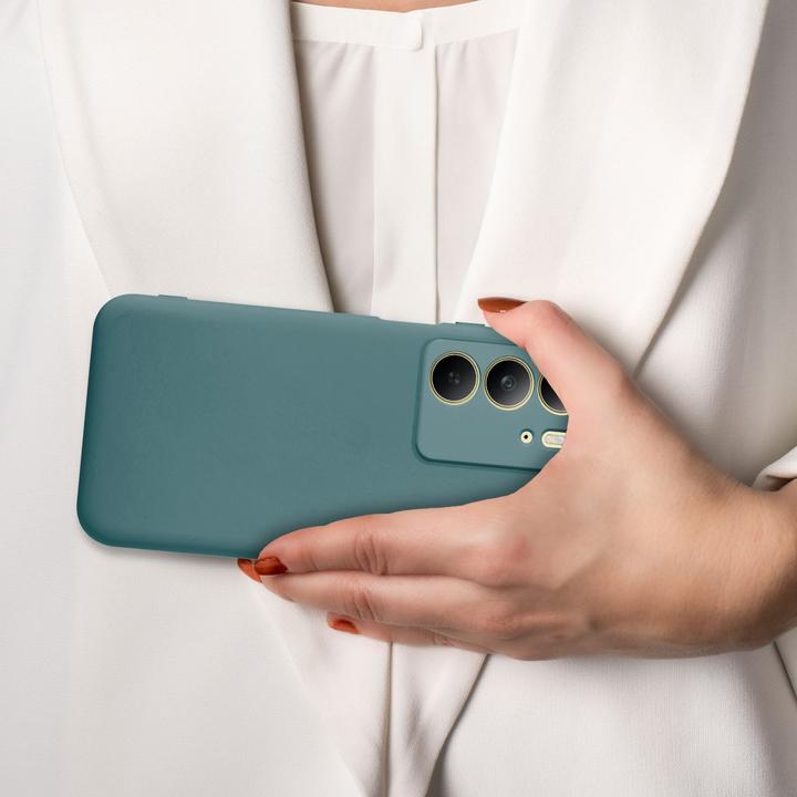 Immagine prodotto Cadorabo Custodia per Realme C75 TPU Liquid Silicone Case (Siemens CC75)