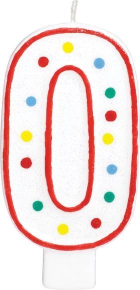 Actual product image Amscan Number candle (12 x)