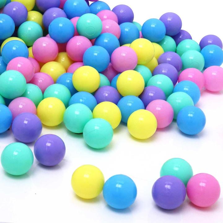 Actual product image LittleTom 1000 pcs. Colourful balls for ball pool