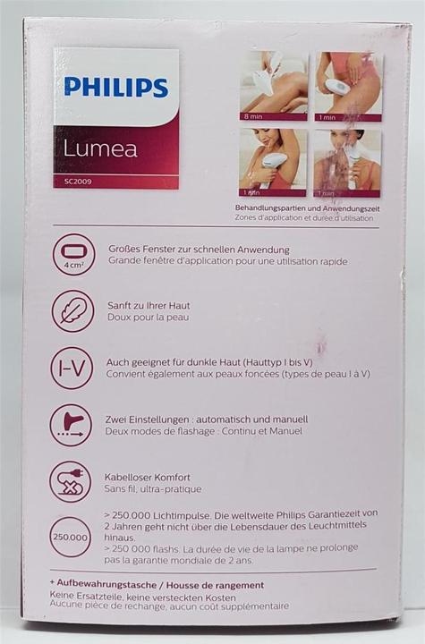 Actual product image Philips Lumea Prestige