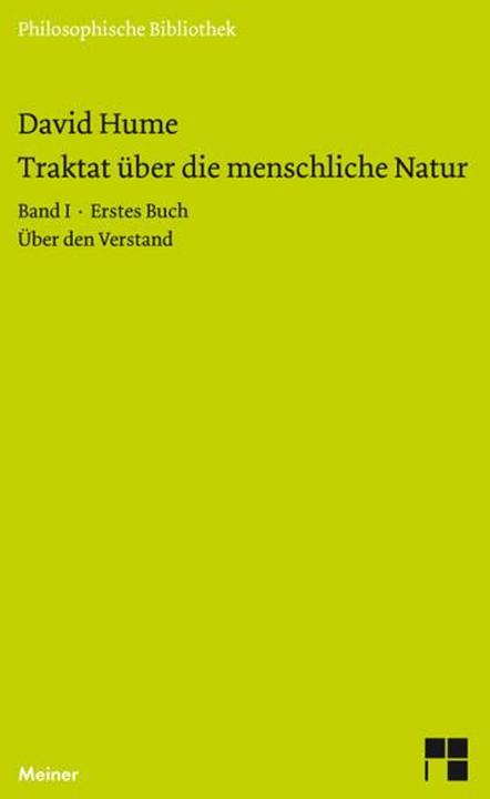 Produktbild Ein Traktat über die menschliche Natur (Deutsch, David Hume, Horst D. Brandt, Reinhard Brandt, 2013)