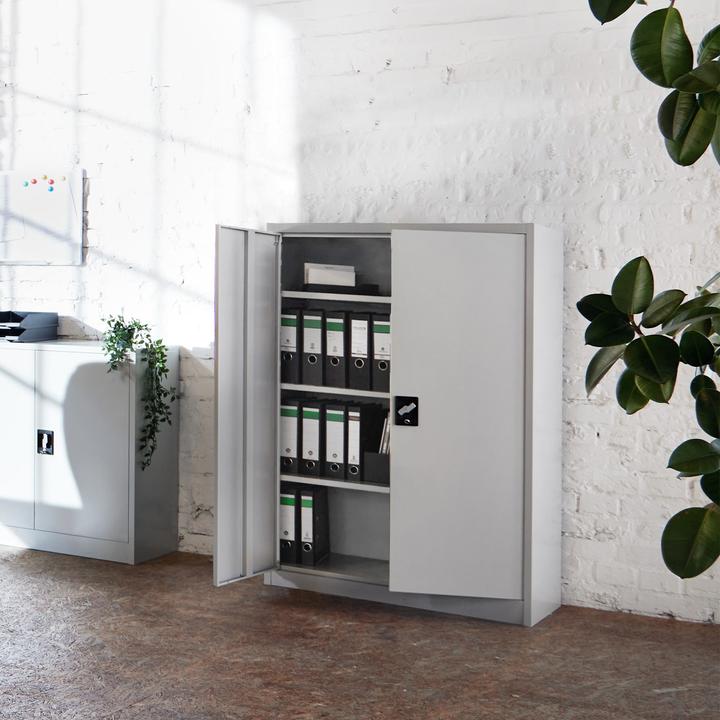 Produktbild tectake Aktenschrank (90 x 40 x 140 cm)