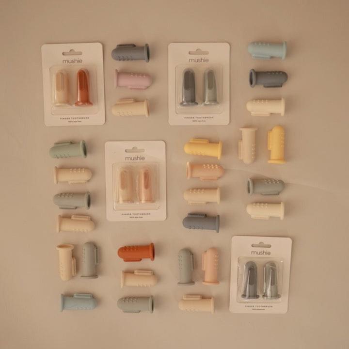 Produktbild Mushie Fingerzahnbürste (2 x)