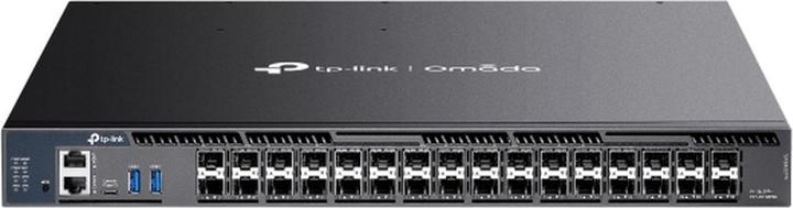 Produktbild TP-Link SX6632YF Omada 26-Port 10G stackable L3 managed Switch 26× 10G SFP+ 6× 25G SFP28 2x USB 3.0 (32 Ports)